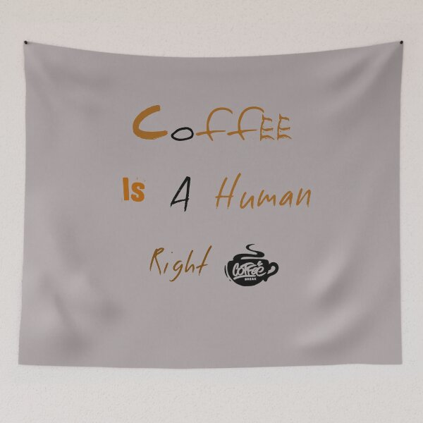 Item preview, Copy of  Coffee Is A Human Right in 2022 designed and sold by MORADRIF.