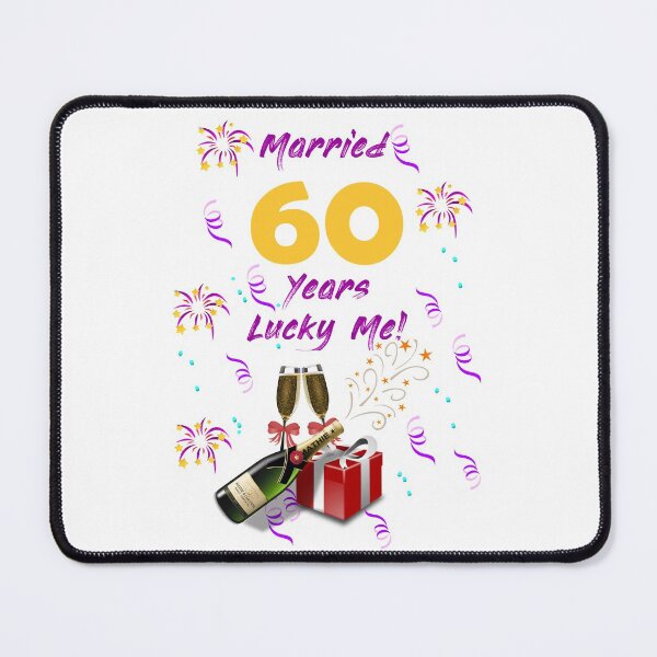 Item preview, Married 60 years lucky me! designed and sold by Skipperatthebay.