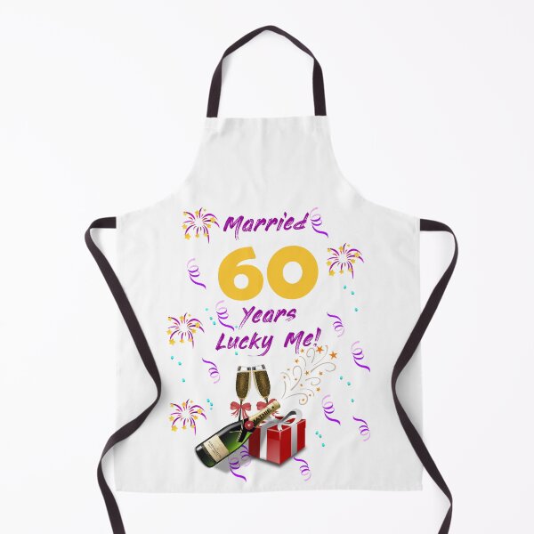 Item preview, Married 60 years lucky me! designed and sold by Skipperatthebay.
