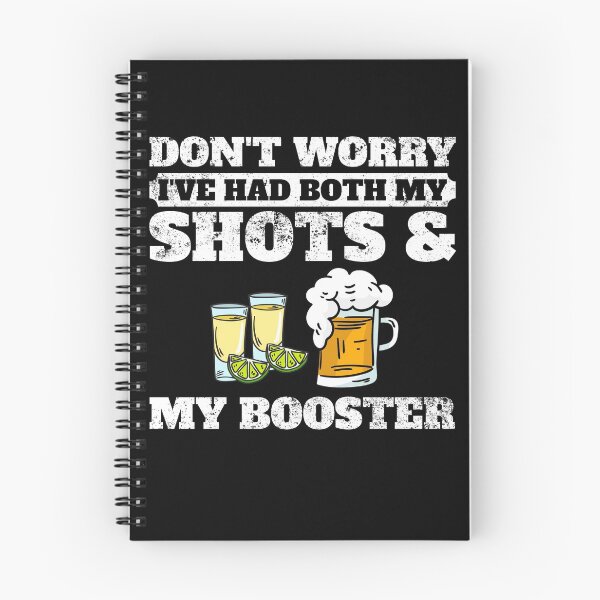 Item preview, I've Had Both My Shots And My Booster Vaccination Tequila Gear designed and sold by DynamicDesign.