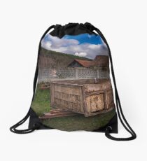 Rural scene Drawstring Bag
