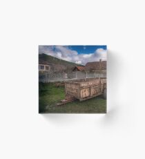 Rural scene Acrylic Block