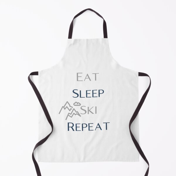 Item preview, Eat Sleep Ski Repeat designed and sold by Snorg Tees ⭐⭐⭐⭐⭐.