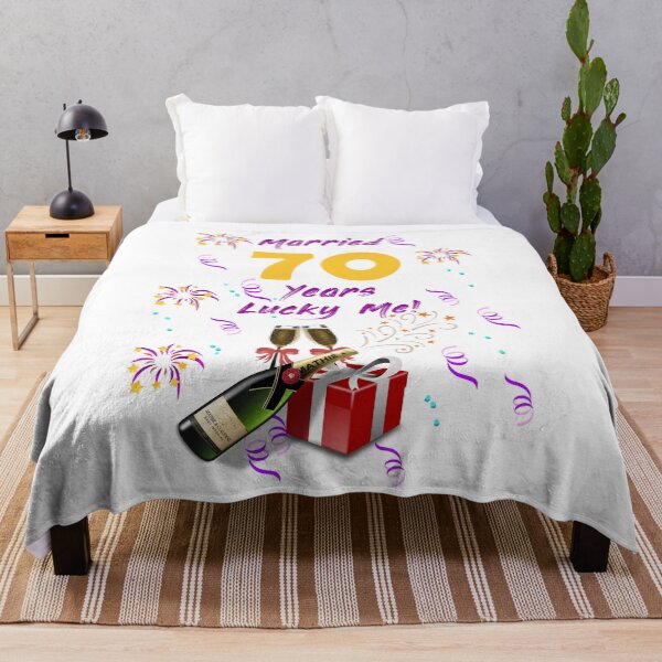 Item preview, Married 70 years lucky me! designed and sold by Skipperatthebay.