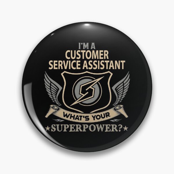 Item preview, CUSTOMER SERVICE ASSISTANT designed and sold by leolanwugm.