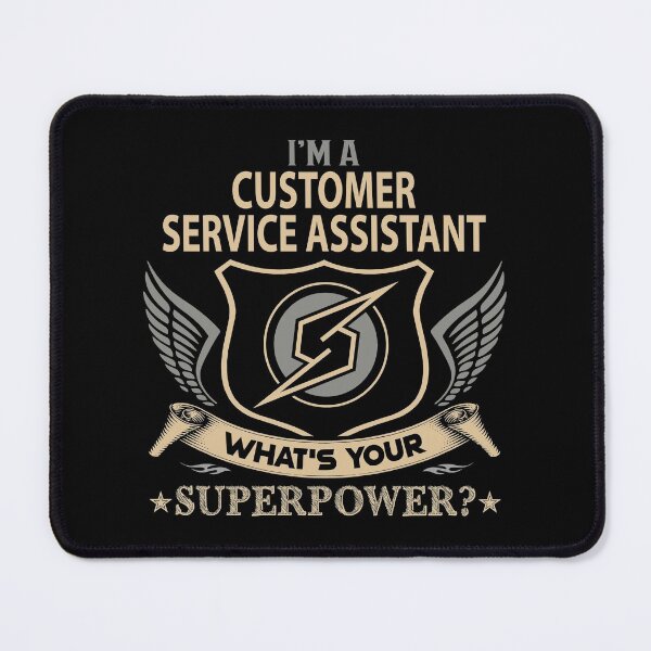 Item preview, CUSTOMER SERVICE ASSISTANT designed and sold by leolanwugm.