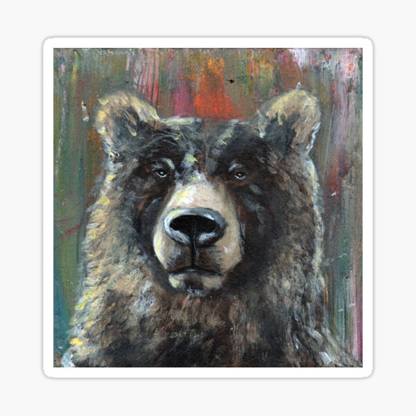 Noble Grizzly Sticker