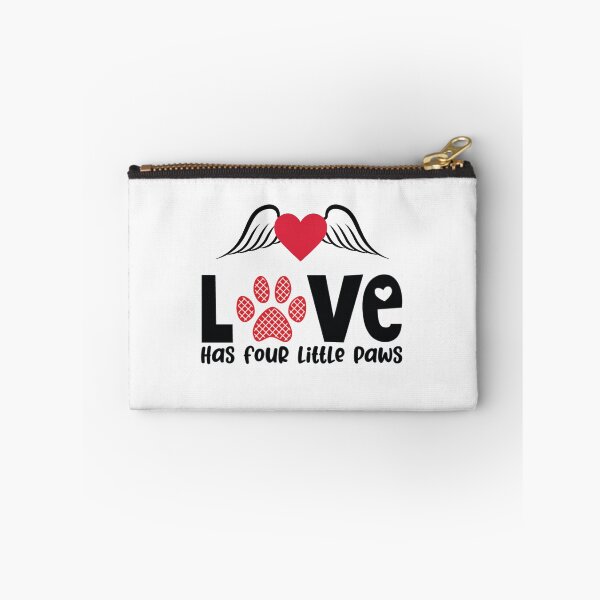 Item preview, Love Has Four Little Paws Happy Valentines Day 2022 designed and sold by BhavyaBathla.