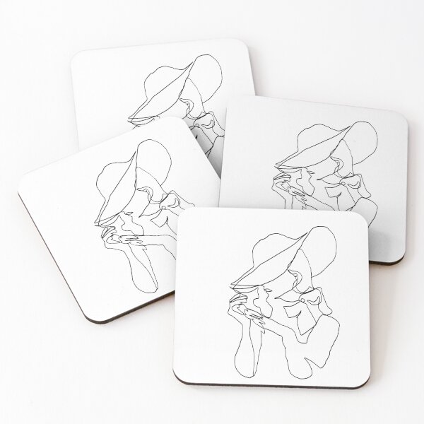 Item preview, A mysterious woman with a hat designed and sold by lasukira.