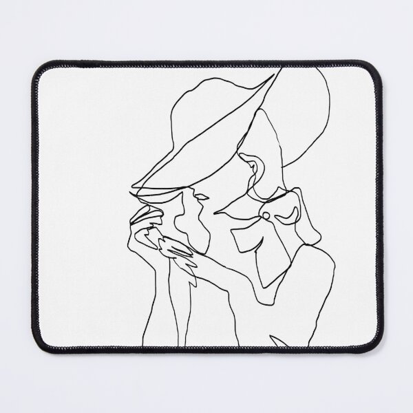 Item preview, A mysterious woman with a hat designed and sold by lasukira.