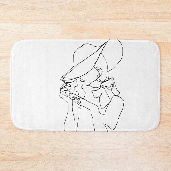 Item preview, A mysterious woman with a hat designed and sold by lasukira.