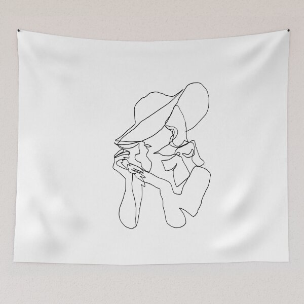 Item preview, A mysterious woman with a hat designed and sold by lasukira.