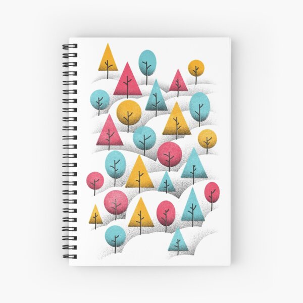 Forest Through The Trees Spiral Notebook