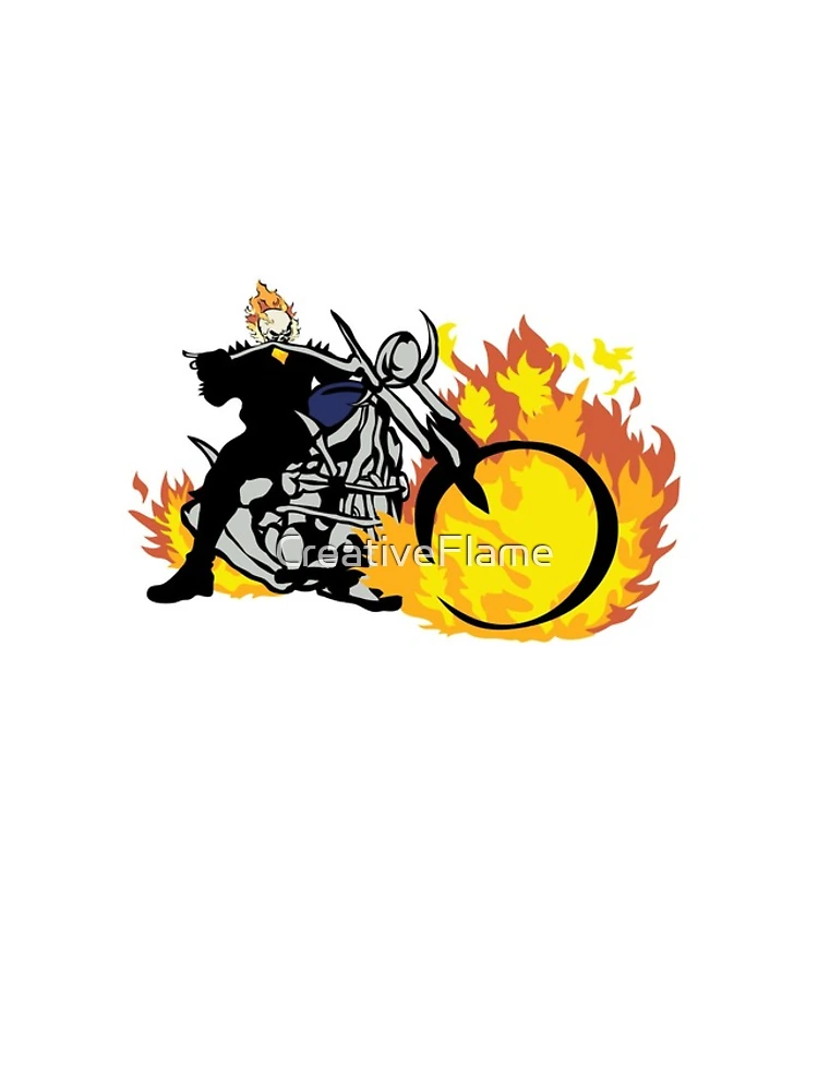 Thumbnail 4 of 4, iPhone Case, Ghost Rider Rides Again designed and sold by CreativeFlame.