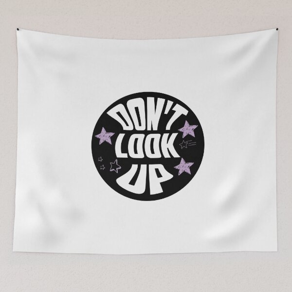 Item preview, Dont Look Up Stickers designed and sold by Pop-clothes.