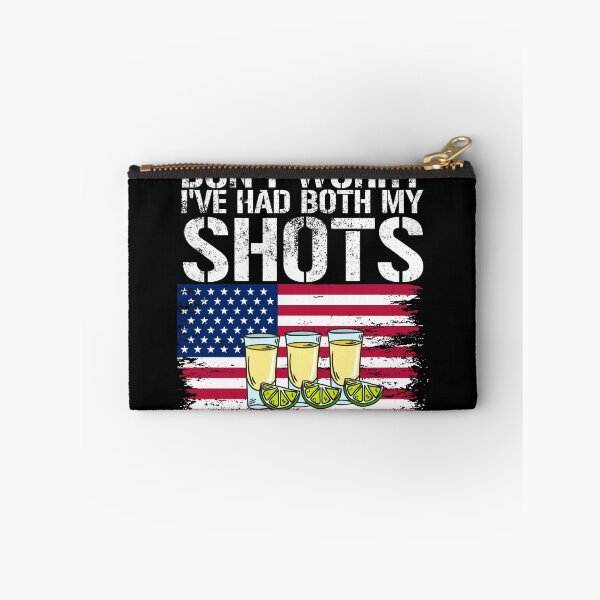Item preview, I've Had Both My Shots & My Booster American Flag Tequila Gear designed and sold by DynamicDesign.