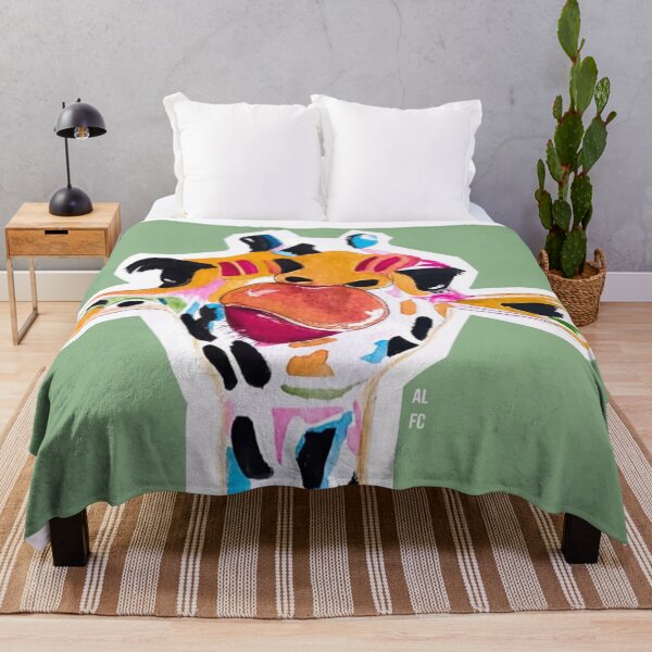 Item preview, Colourful Watercolour Giraffe designed and sold by mqaroon c..