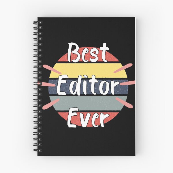 Item preview, Funny Best Editor Ever Design for Filmmakers Editors and Videomakers designed and sold by OMCreative.