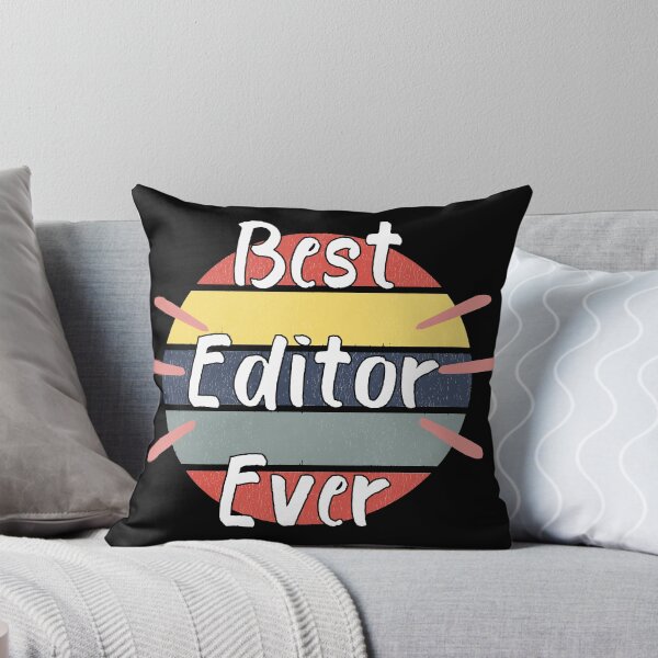 Item preview, Funny Best Editor Ever Design for Filmmakers Editors and Videomakers designed and sold by OMCreative.