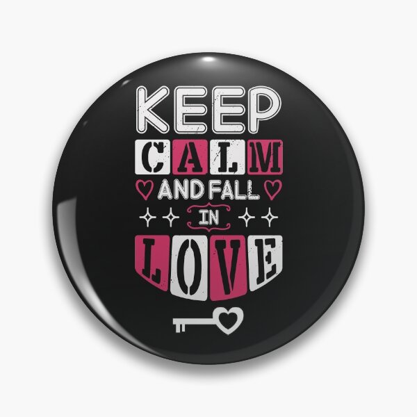 Item preview, Keep Calm And Fall In Love Happy Valentines Day 2022 designed and sold by BhavyaBathla.