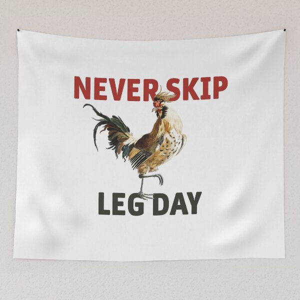 Item preview, Never Skip Leg Day Essential designed and sold by Graceland  Memphis.