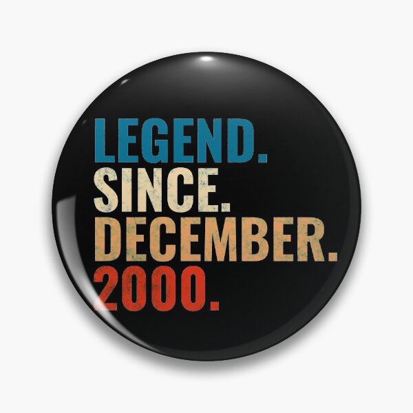 Item preview, Legend Since December 2000 Retro Vintage designed and sold by Teelogic.
