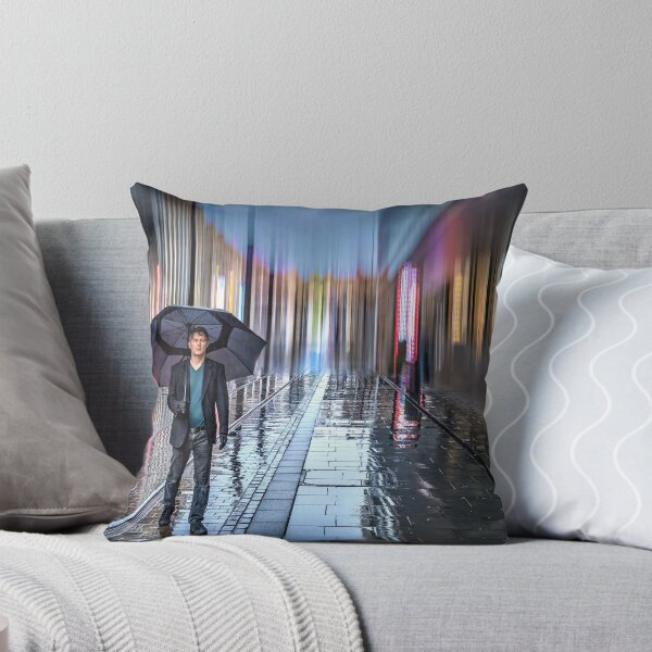 Item preview, man walking in the rain with umbrella designed and sold by Tony North.
