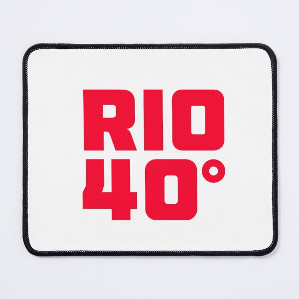 Item preview, Rio 40º. Typical Rio de Janeiro temperature and a very know Brazilian song. Brazilians gift. designed and sold by paulo silveira.