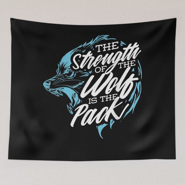 Item preview, Wolf Design The Strength of the Wolf is the Pack designed and sold by nvuot24.