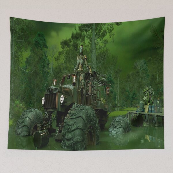 Item preview, Dark Toxic Swamp 2045 designed and sold by Gypsykiss.