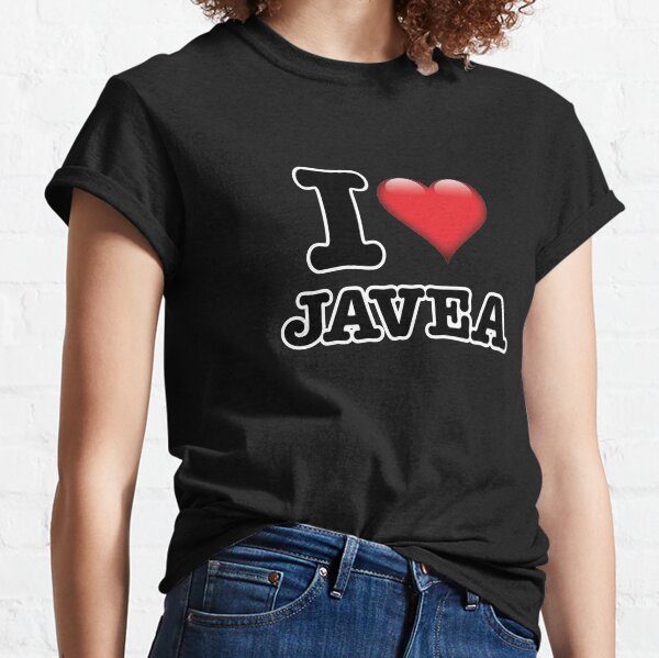 I Love Javea (Xabia) Alicante - Big Red Heart For Javea (Xabia) Alicante Classic T-Shirt