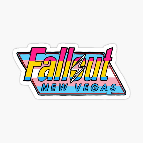 Item preview, Logotipo transpansexual inspirado en Fallout: New Vegas designed and sold by Artbartcart.