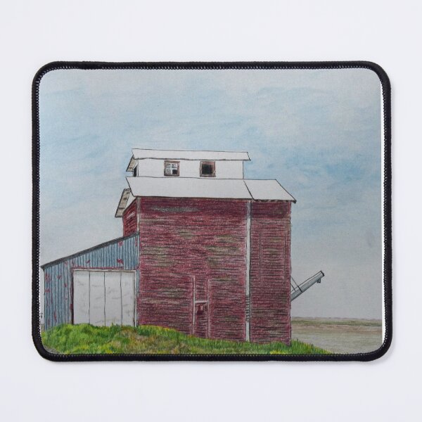 Item preview, Old-fashioned wooden grain elevator designed and sold by lisavonbiela.