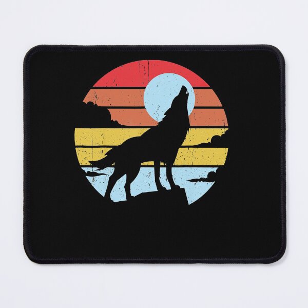 Item preview, Colorful Wolf Design Wolves Moon designed and sold by nvuot24.