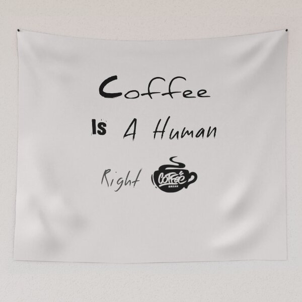 Item preview, Coffee Is A Human Right. Funny shirt coffee  in 2022 designed and sold by MORADRIF.