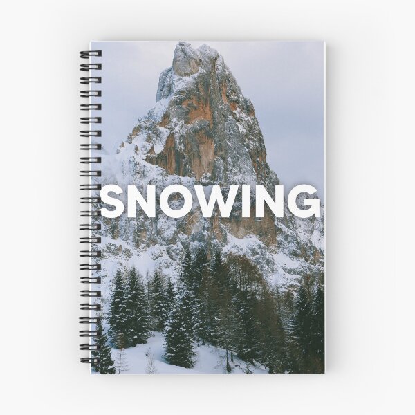 Item preview, nevando - hermoso paisaje invernal con naturaleza, montañas y árboles designed and sold by Quote Frame.