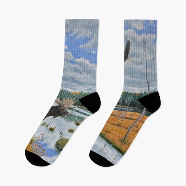 Item preview, Moose in Bog designed and sold by sidneyball.