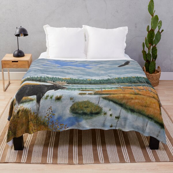 Item preview, Moose in Bog designed and sold by sidneyball.