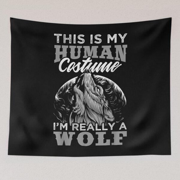 Item preview, Funny Wolf Design Human Costume I'm a Wolf designed and sold by nvuot24.