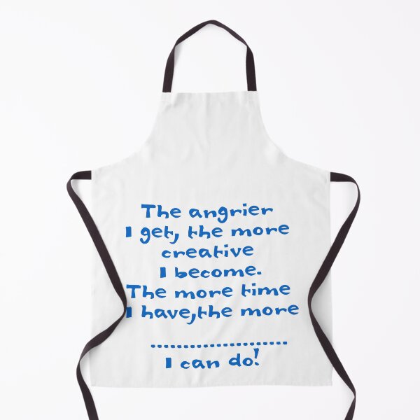Item preview, The Angrier I get - blue designed and sold by TradingMom.