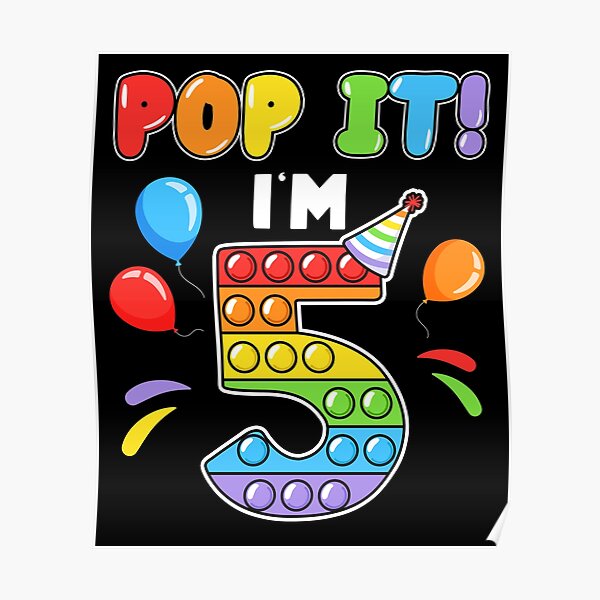 pop-it-fidget-i-m-5-colorful-fifth-birthday-gifts-for-school-age-kids