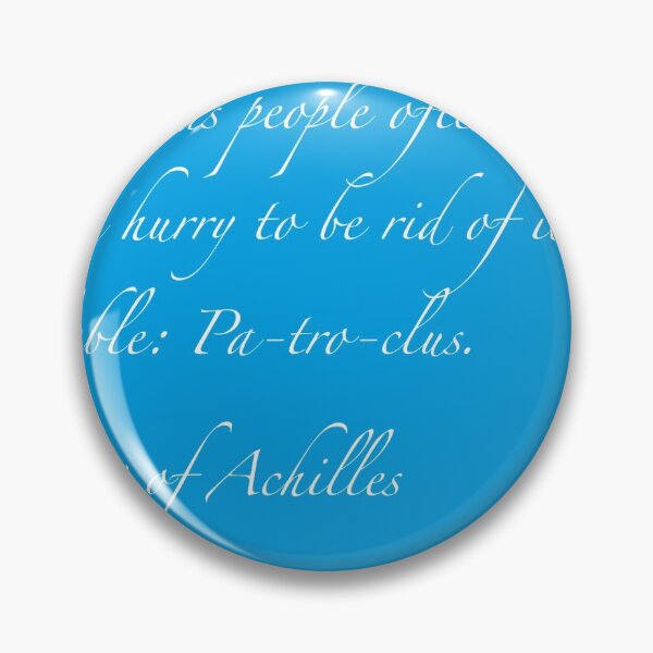 Item preview, The Song of Achilles Quote designed and sold by whitearmed-hera.