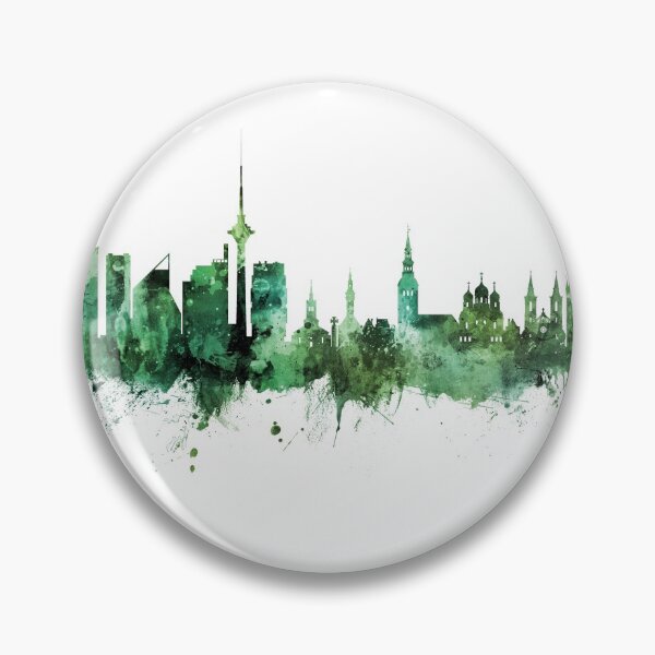 Item preview, Tallinn Estonia Skyline designed and sold by ArtPrints.