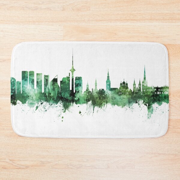 Item preview, Tallinn Estonia Skyline designed and sold by ArtPrints.