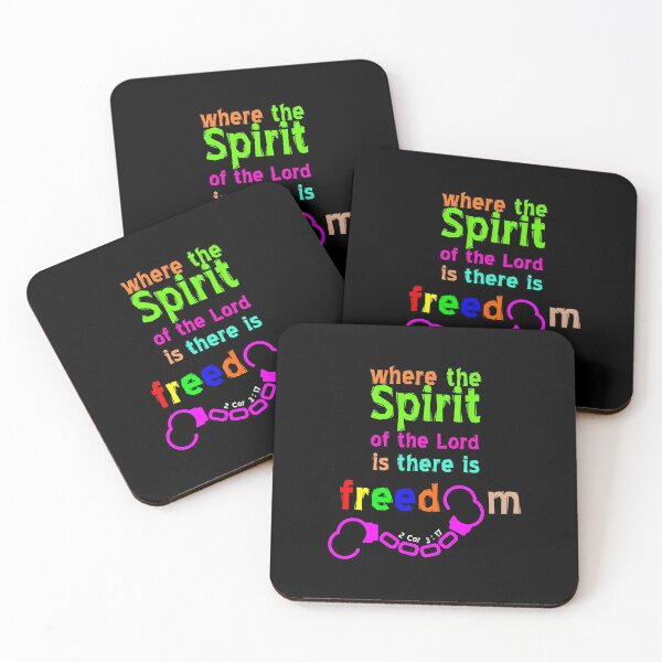 Item preview, Where the Spirit of the Lord is, there is freedom designed and sold by Warih.