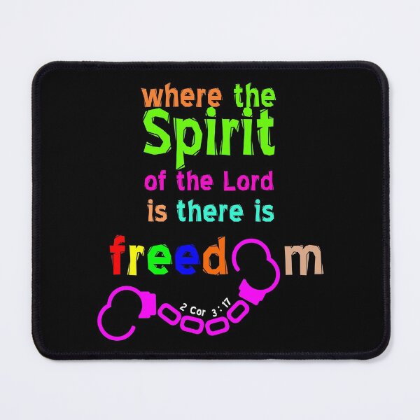 Item preview, Where the Spirit of the Lord is, there is freedom designed and sold by Warih.