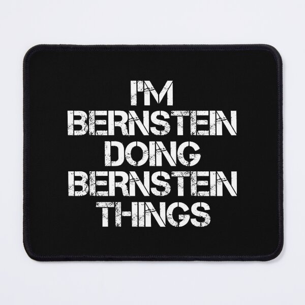 Artikelvorschau, Bernstein Name T Shirt - Ich bin Bernstein Doing Bernstein Things Name Geschenkartikel Tee entworfen und verkauft von chezeva.