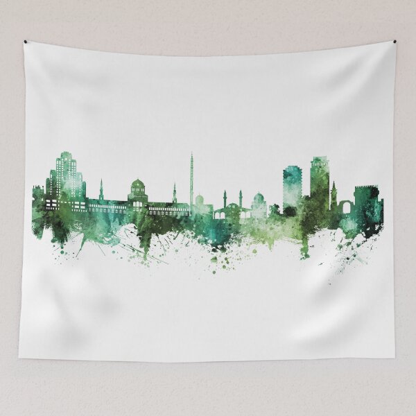 Item preview, Damascus Syria Skyline designed and sold by ArtPrints.