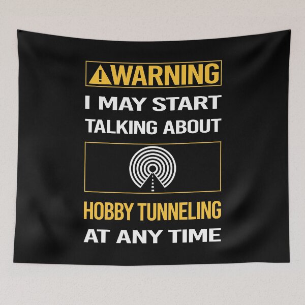 Item preview, Túnel de Hobby de Advertencia Divertida designed and sold by ArydeaNoriega.