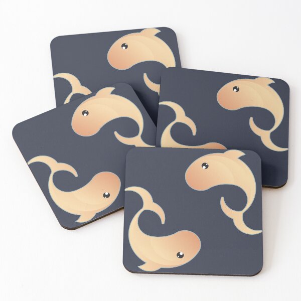 Item preview, Whale Together, Cute Whale Circle designed and sold by nocturnalshop.